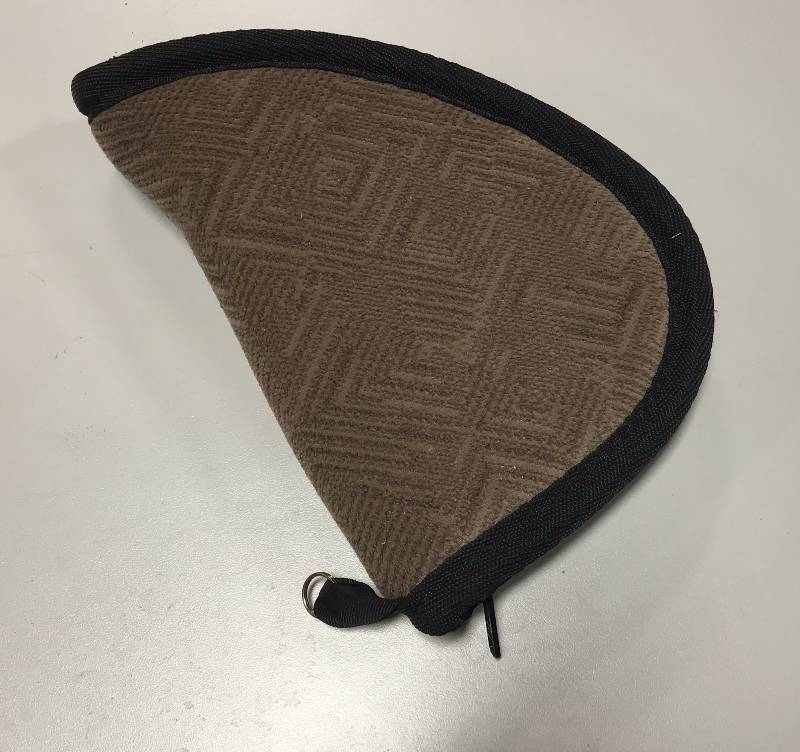lot 1027 image: ACE Case Firearms Zipper Pistol Pouch Carry Case - Made in St. Clair, MO.