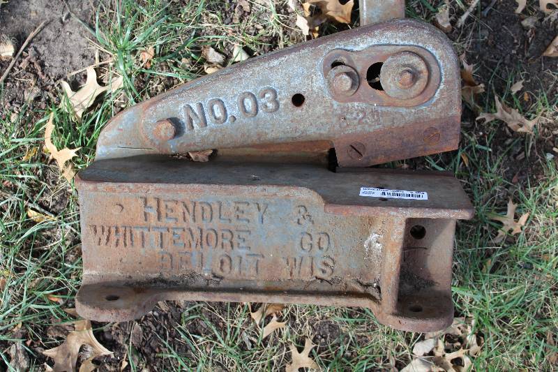 lot 4363 image: Alligator Shear - No 03 - HENDLEY & WHITMORE CO BELOT WIS