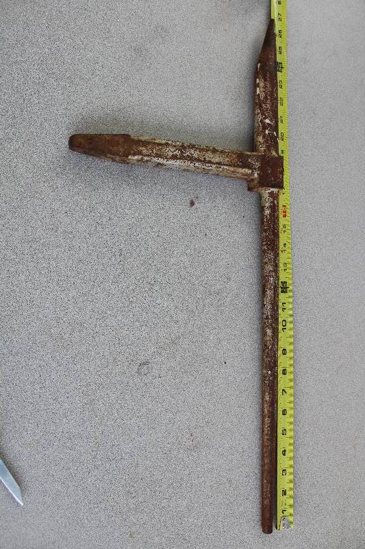 lot 4394 image: Vintage Blacksmith  Tin Smith Forming Stake - see photos