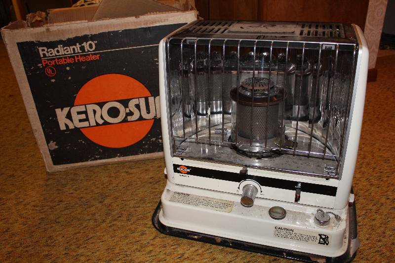 lot 4416 image: Radiant 10 - Portable Heater KERO SUN - w original box - Get ready for winter