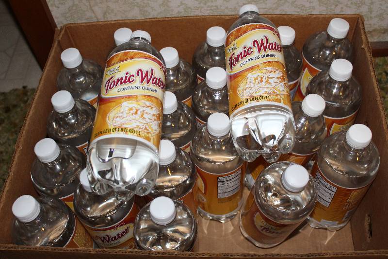 lot 4504 image: Lot of 23 bottles on Tonic Water - 33.8 fl. oz. each - unopened