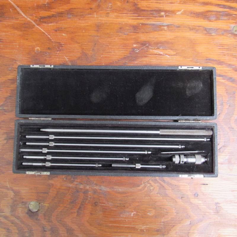 lot 6019 image: Goodell-Pratt Company Toolsmiths - Precision Measuring Tools in Case