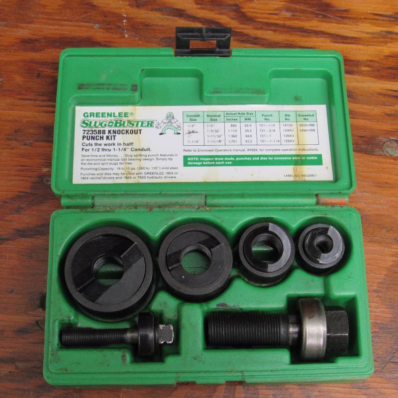 lot 6024 image: Slug Buster Knock Out Punch Set - Appears to be Complete in Original Box