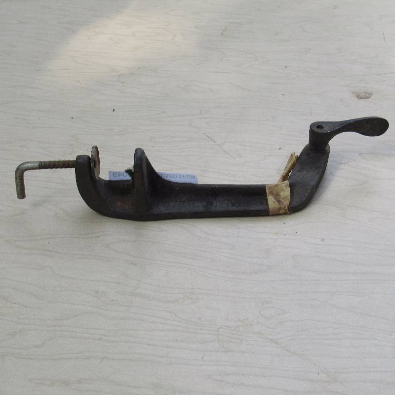 lot 6049 image: Saw Clamp for a back saw Or Clamp for fly tying fish hooks