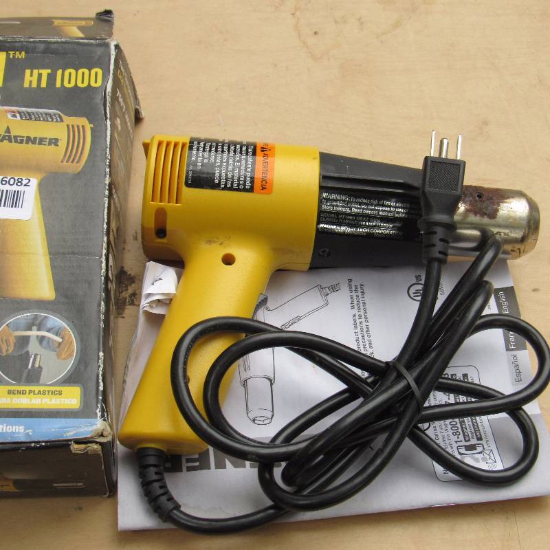 lot 6082 image: Wagner Heat Gun - nice shape - untested due to no electricity