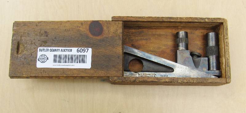 lot 6097 image: Precision Tooling LS Starrett Company - Athol, Mass.