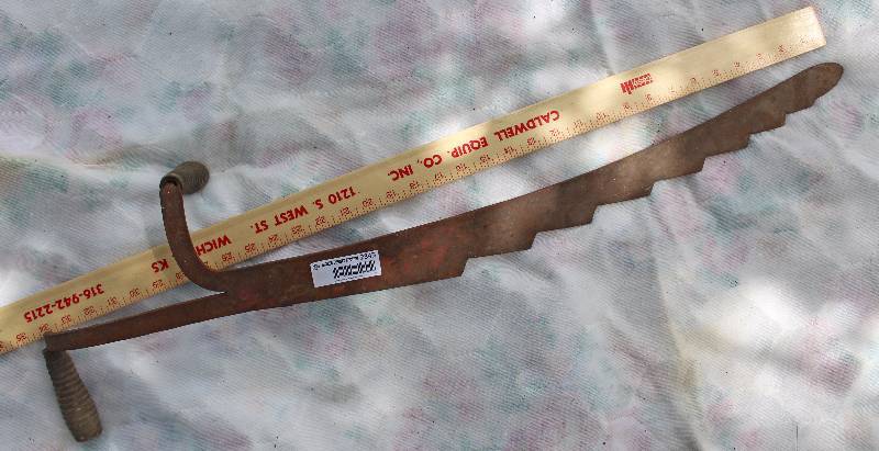 lot 2345 image: Vintage Hay Knife - Wow