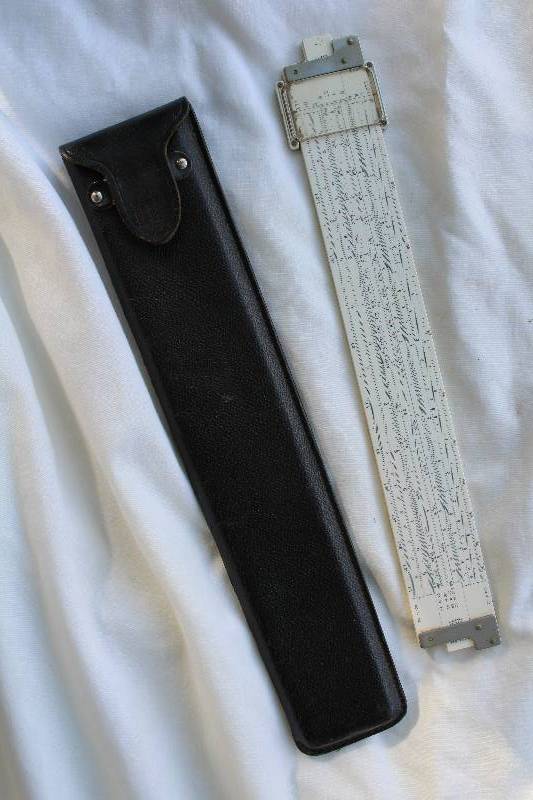 lot 2401 image: Slide Rule - K & E (Keuffel & Esser Co.) W Nice Case