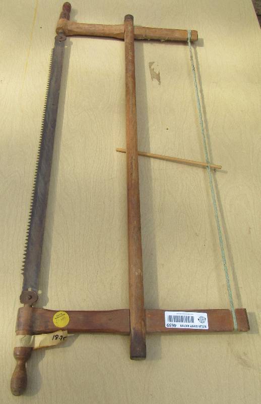 lot 4639 image: Old Saw -