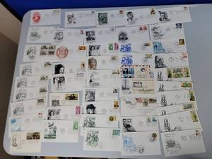 lot 307 image: Lot of 45 Assorted First Day Of Issues Covers