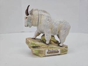 lot 373 image: 1975 Ski Country Mountain Goat #2 Miniature Whisky Decanter