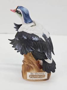 lot 378 image: 1977 Ski Country Whisky Miniature King Eider Duck Decanter