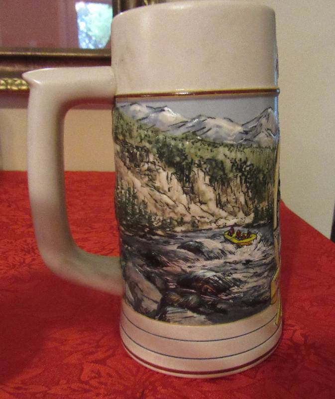 lot 7981 image: COORS BEER - Rocky Mountain Legend Series 1992 Brazil  Mug 98759