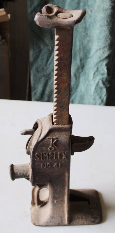 lot 4278 image: Vintage Jack Stand - TK SIMPLEX No 41 - WOW