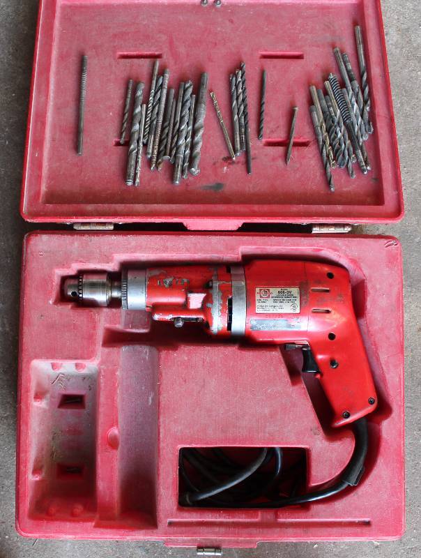 lot 6108 image: Hammer Drill - Readhead Model# 603-3V - Variable Speed Reversing, RUNS