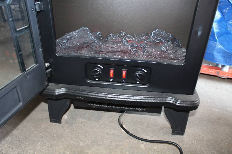 lot 6190 image: Electric Fireplace Heater