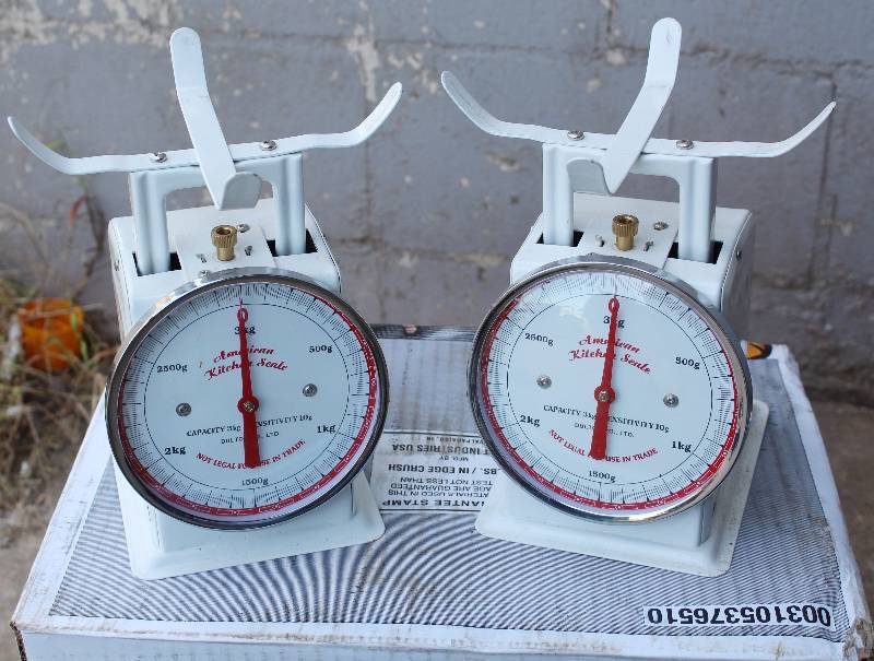 lot 6225 image: Lot of 2 Food Scales - See Photo