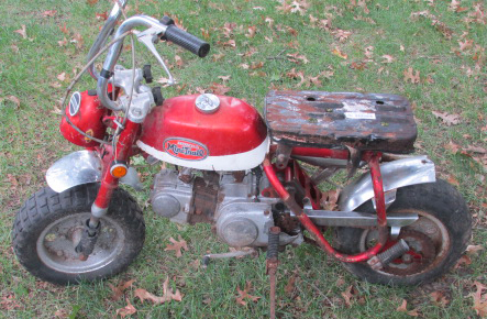 lot 4600 image: Vintage, Antique - Honda MiniTrail Motorcycle WOW See photos