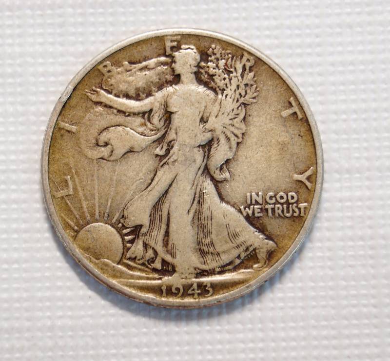 lot 4580 image: 1943 Liberty Half Dollar - See Photo