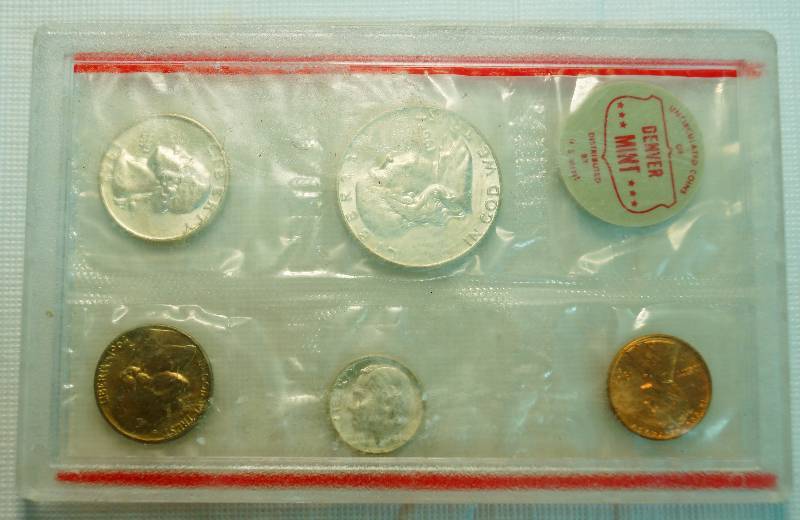 lot 4579 image: 1962 Proof Set - Coins - See Photos