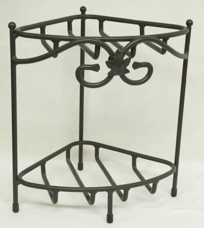 lot 4796 image: Longaberger Wrought Iron Basket Stand - NICE