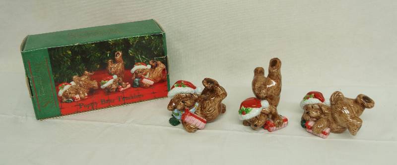 lot 6200 image: X-Mas Puppy Bear Tumblers - CuteIn original box