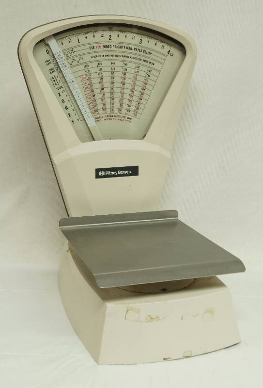 lot 6236 image: Old Pitney Bowes S-104 Postage Scale