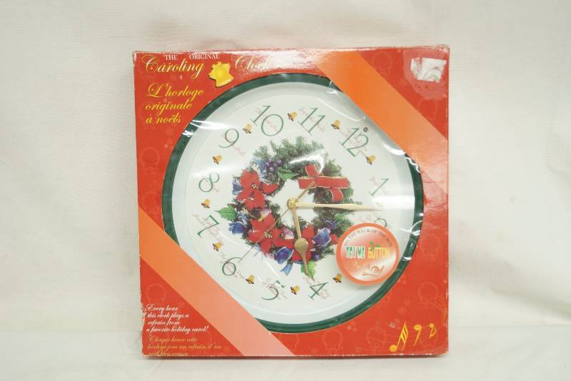 lot 6240 image: The Original Caroling Clock - Songs on the Hour