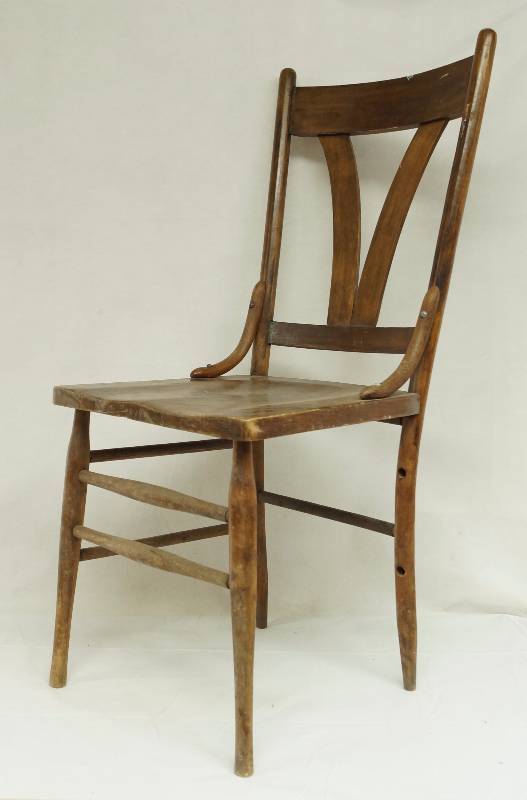 lot 6249 image: Antique Wooden Chair