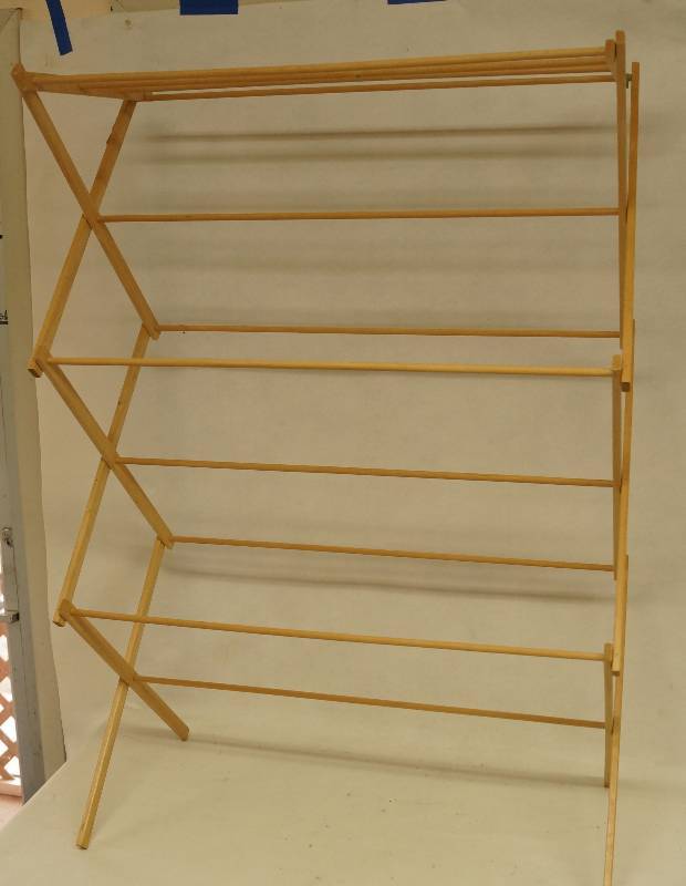 lot 6260 image: Big Folding Towel Rack - Perfect for by the Pool