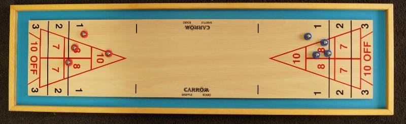 lot 6269 image: Carrom Quality Shuffle Board Game in Box