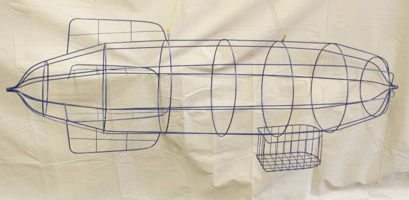 lot 6272 image: Huge Zeppelin Hanging Garden Basket