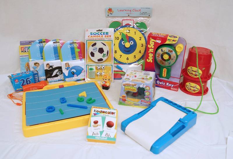 lot 6322 image: Big Lot of Childrens Learning Toys