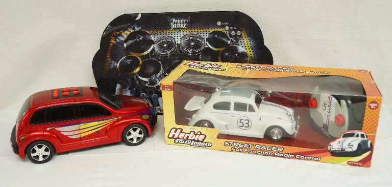 lot 6348 image: Really Cool Radio Control HERBIE Street Racer from FullyLoaded - PT Cruiser - Paper Jamz Tray