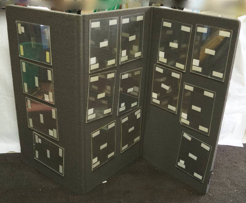 lot 6357 image: Intex Exhibit Systems Portable Trade Show Presentation Board with Carry Case