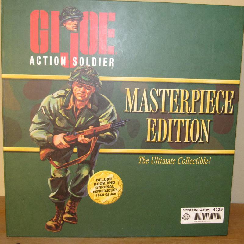 lot 4129 image: GI JOE - ACTION SOLDIER - NEW IN BOX Masterpiece Edition - The Ultimate Collectible - WOW