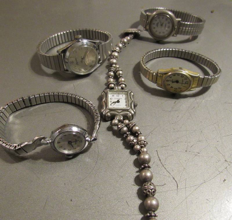 lot 4177 image: Set of 5 Ladies Watches