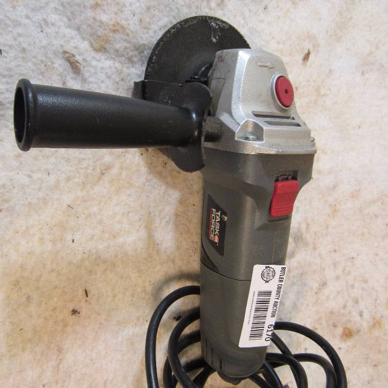 lot 6170 image: Hand Held Grinder - Task Force - Electric Power Tool - works