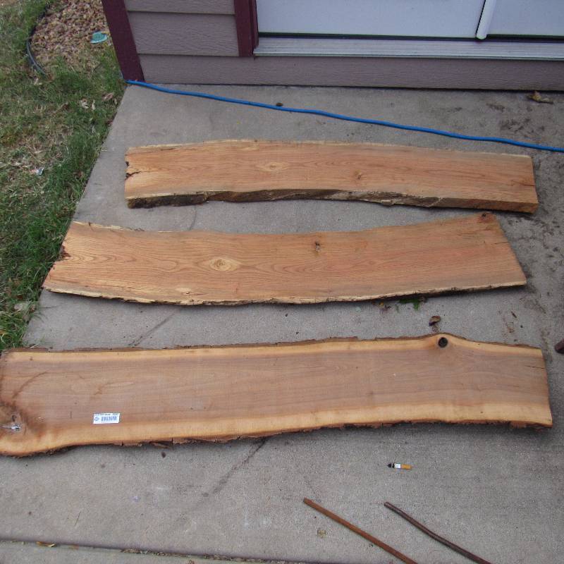 lot 6260 image: Raw Wood Planks - WOW These would be great for your project