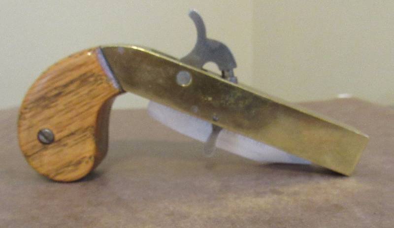 lot 4008 image: Black Powder - 4 Barrel Pistol - Unique
