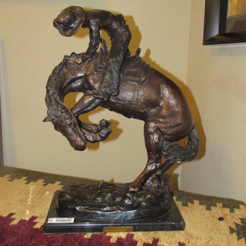 lot 4038 image: Rattlesnake Fredrick Remington