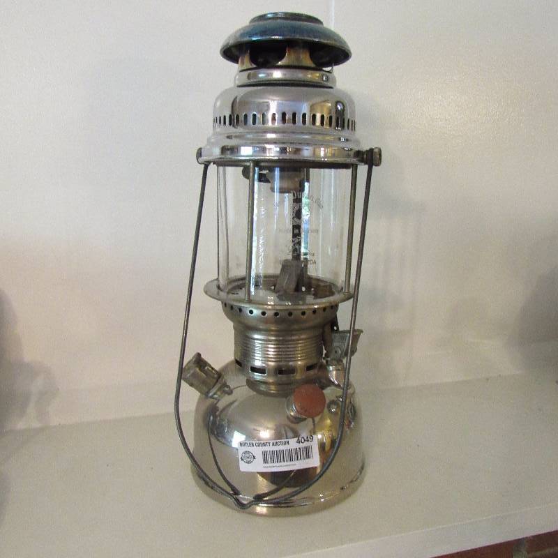lot 4049 image: Gas Lantern AIDA EXPRESS - Jena Duran Glass - Made in Germany - WOW