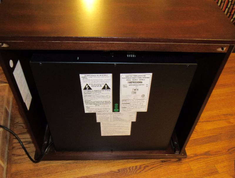 Portable Electric Fireplace - Twin Star M# 18EF023GRA - WORKS! | BIG Estate  u0026 Tool Auction by the MIDTOWN GUYS - North East Wichita - *** Everything  starts at $1.00! *** | Equip-Bid
