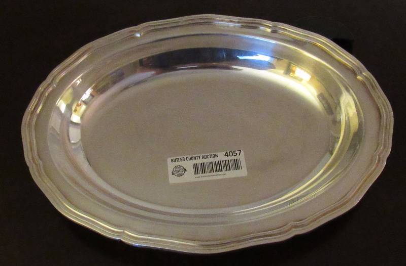 lot 4057 image: Very pretty CHRISTOFLE - FRANCE silver plate  Platter  Candy Dish  Trinket Tray - see photo
