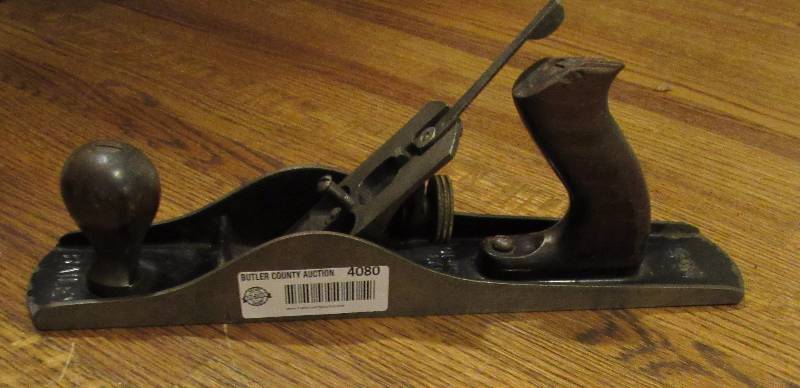 lot 4080 image: Plane - Bailey No. 5 - U.S. PAT. APR-19-10 - Vintage