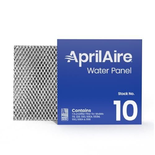 lot 35815 image: AprilAire 10 Water Panel Humidifier Filter Replacement for AprilAire Whole-House Humidifier Models 110, 220, 500, 500A, 500M, 550, 550A, 558 (Pack of 10)