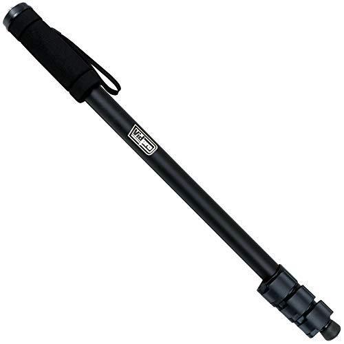 lot 35838 image: Vidpro 67-inch Pro Monopod with Case - Durable Lightweight Portable Mount - Adjustable 3 Section Leg with Locks Retracts to 21 Fits Most Cameras Camcorders and More Suitable for IndoorOutdoor Use
