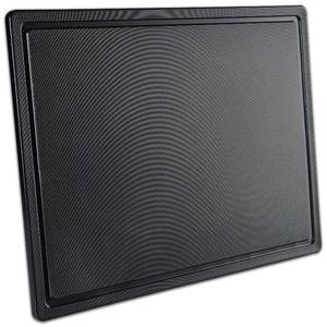 lot 49059 image: Thirteen Chefs Plastic Cutting Board with Juice Groove - Medium Cutting Board for Meat, Grilling, BBQ, Smoking, Fruit, and More - 20 x 15 x 0.5 - Black