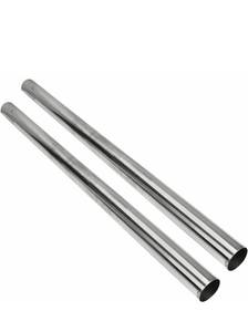 lot 49061 image: 3 Inch Straight Pipe DIY Custom Mandrel Exhaust Pipe Tube Pipe, 3 OD Tailpipe Piping 16 Gauge 4FT Long, T304 Stainless Steel,Pack of 2