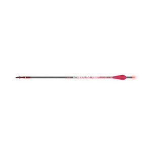 lot 29042 image: Barnett Hyperflite Illumniated Crossbow Arrows, 3-Pack of Polycarbonate Half-Moon Nocks with Multi-Colored Strobe Lights, 22